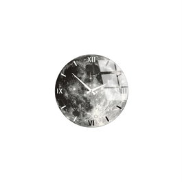 Wallity Reloj de Pared Decorativo de Cristal Multicolor 40 cm